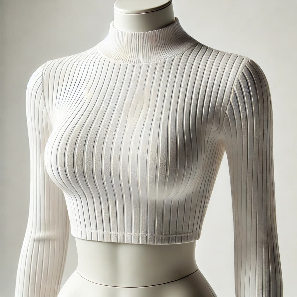 Modern Turtleneck — White