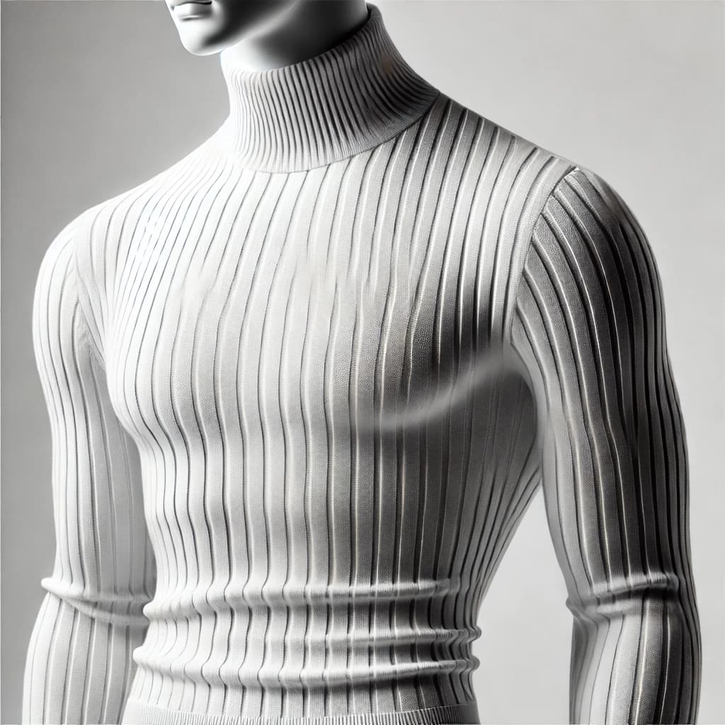 Turtleneck — White
